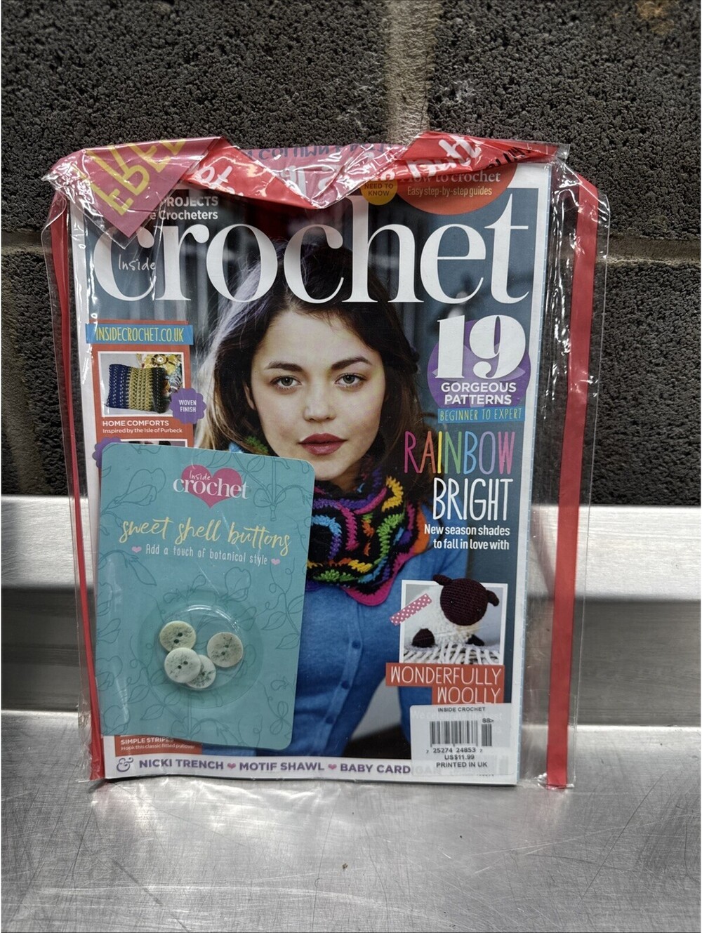 Inside Crochet magazine Issue 88 Rainbow Bright